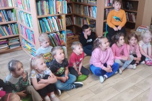 Przedszkolaki w Filii w Rajsku